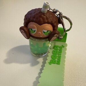 Boba Beasteas Sasquatch Matcha Tea Keychain